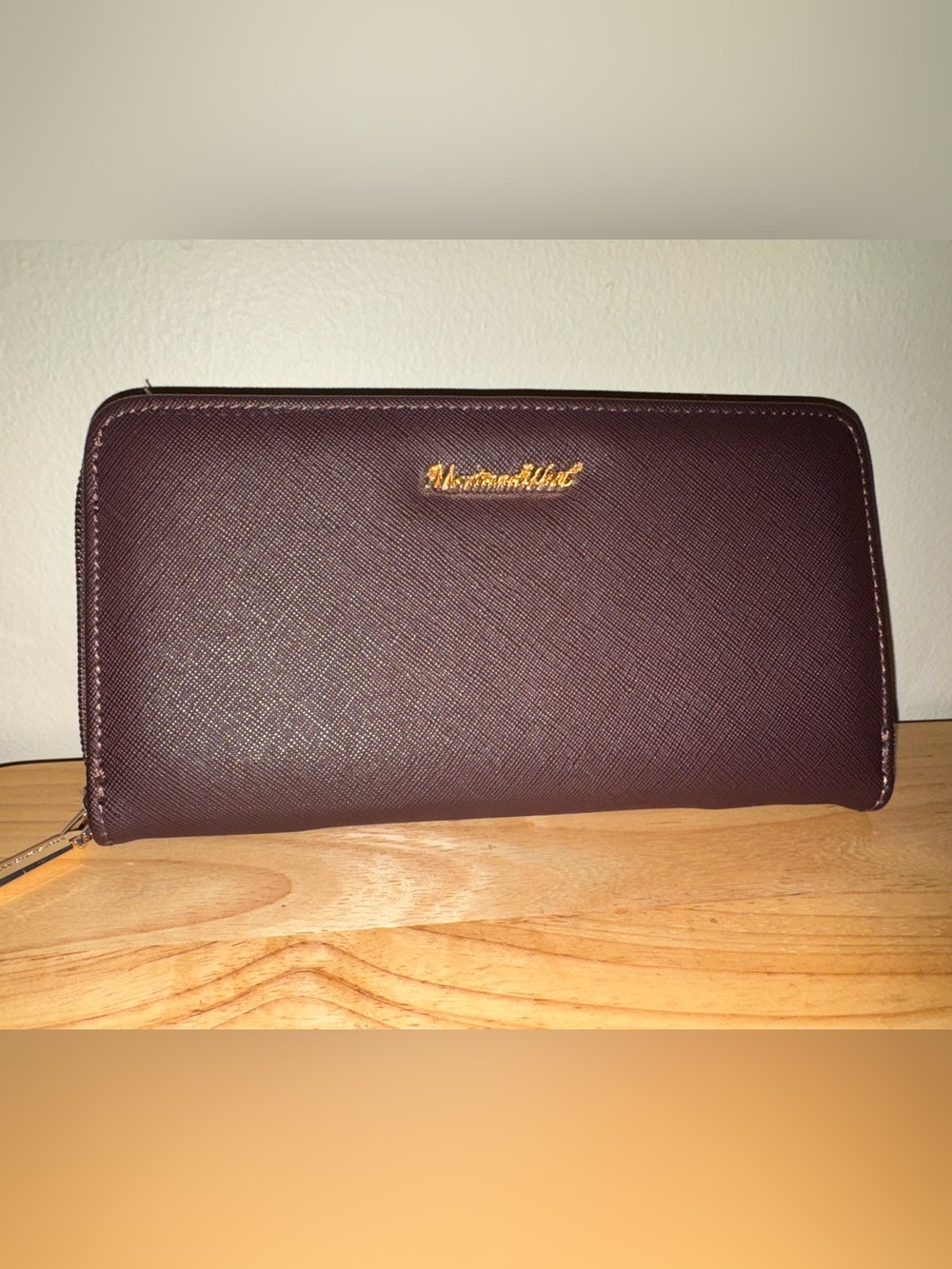 Montana west coffee accordion zip wallet